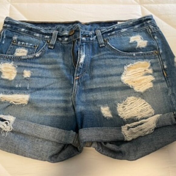 Rag and bone denim shorts - Picture 1 of 3